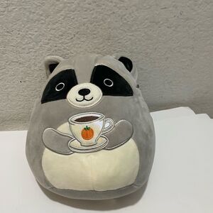 Squishmallows Rocky the Raccoon 8” new condition